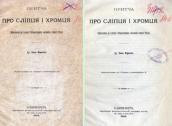 «Притча про сліпця і хромця»…